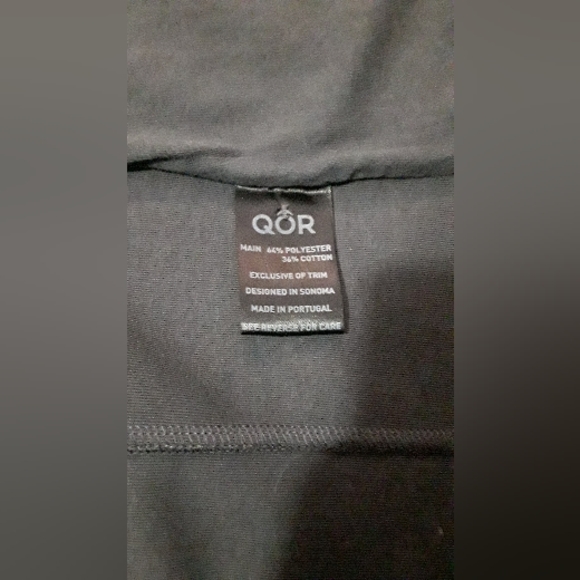 QÔR Men's Italian Fleece Blazer,Gray, Size S - Picture 4 of 6